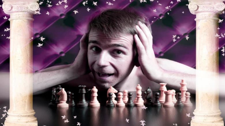Backdrop from Chessboxing