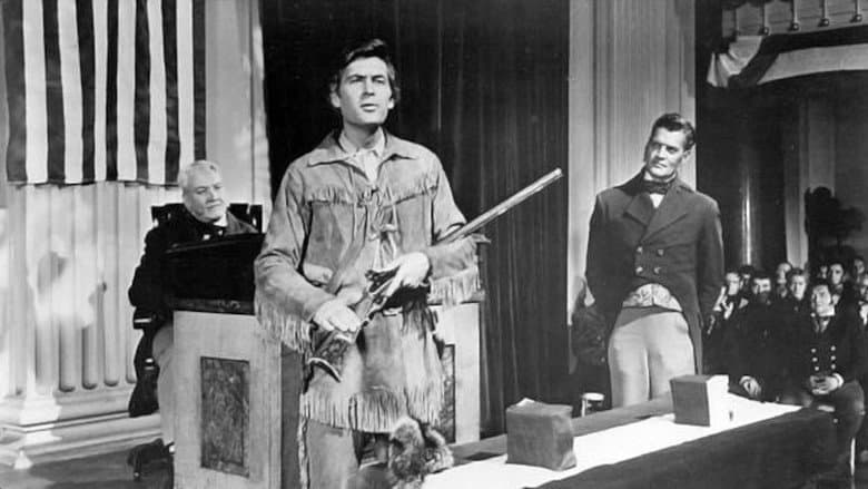 Backdrop from Davy Crockett Goes to Congress