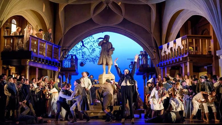Backdrop from Wagner: Die Meistersinger von Nürnberg
