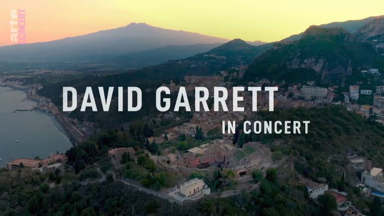 Backdrop from David Garrett - Sicilian Concert at Taormina's Teatro Antico