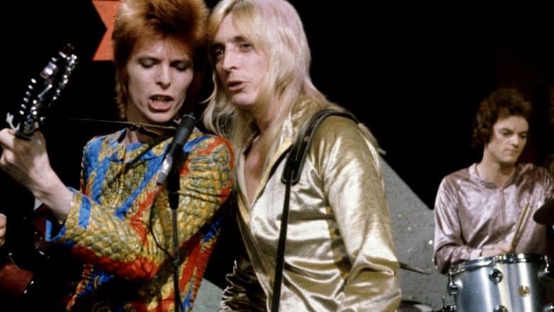 Backdrop from Ziggy Stardust and the Spiders from Mars