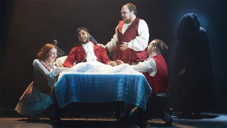Backdrop from A Christmas Carol