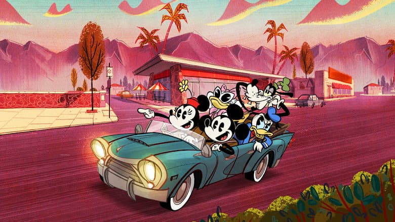 Backdrop from The Wonderful World of Mickey Mouse