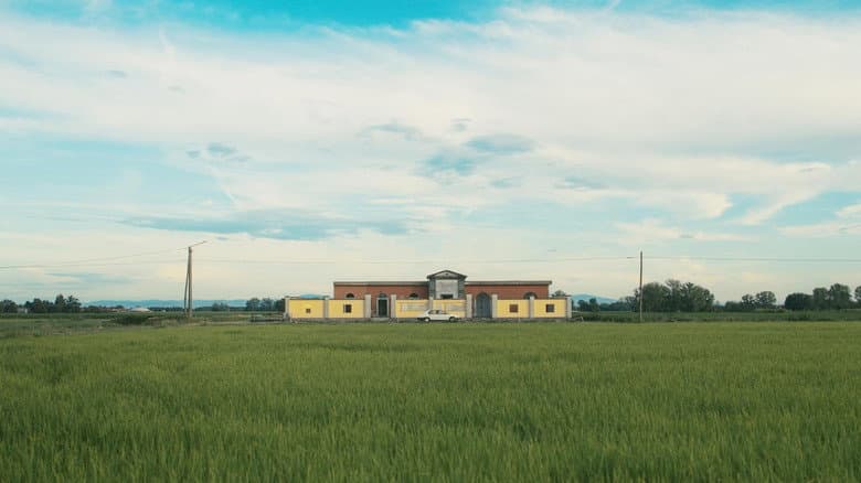 Backdrop from Paesaggio Interno