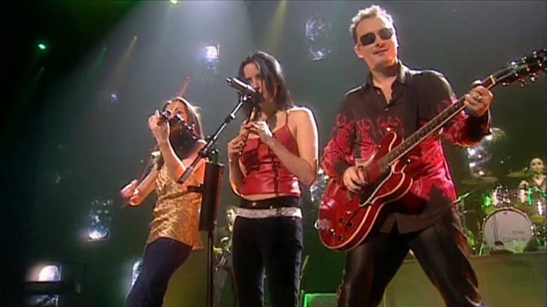 Backdrop from The Corrs - Live in London