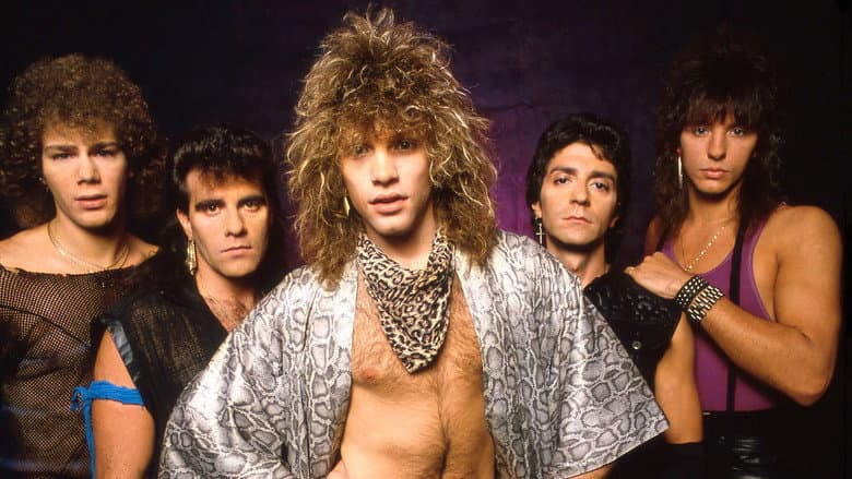 Backdrop from Bon Jovi - Slippery When Wet 2015