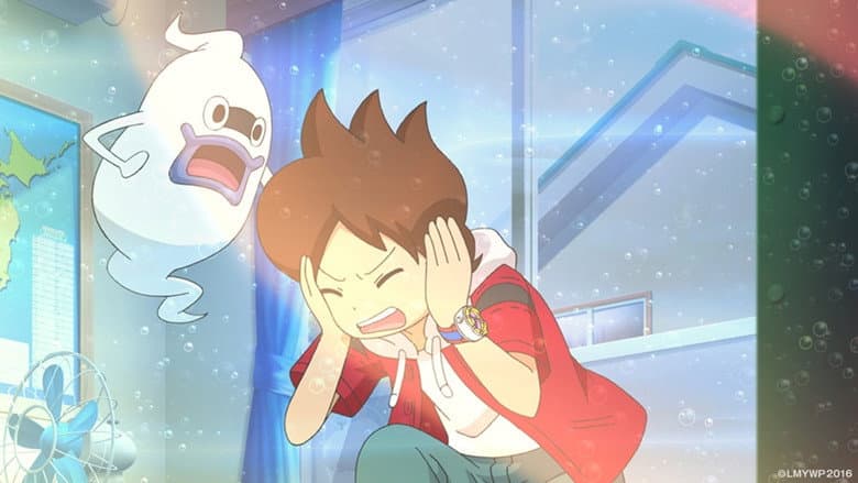 Backdrop from Yo-kai Watch: The Movie - The Great Adventure of the Flying Whale & the Double World, Meow!