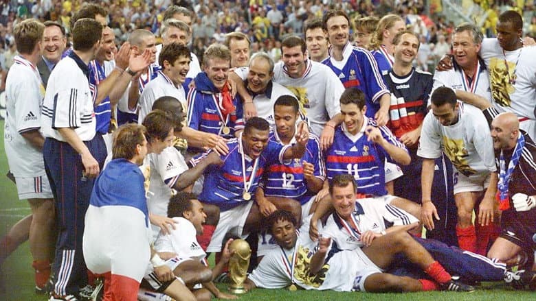 Backdrop from France - Brésil : Foot - Coupe du monde 1998 - Finale