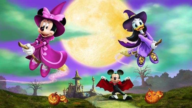 Backdrop from Mickey's Tale of Two Witches
