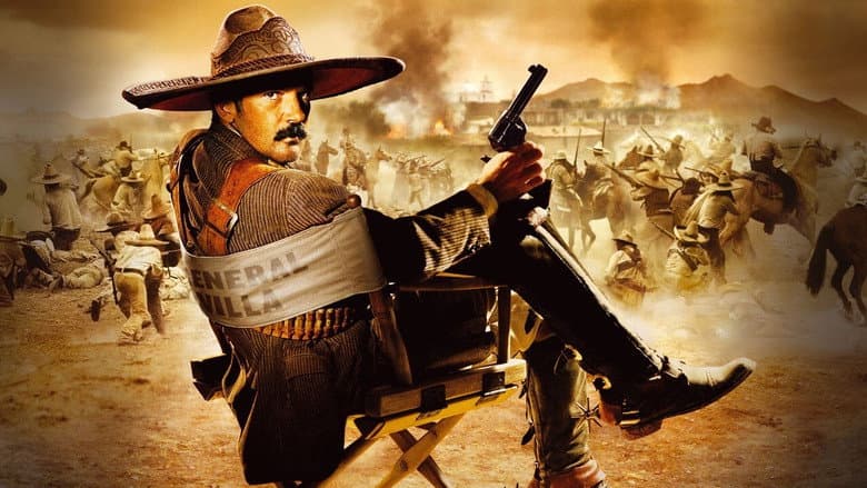 Backdrop from And Starring Pancho Villa as Himself