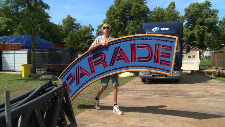 Backdrop from Parade
