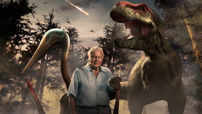 Backdrop from Dinosaurs: The Final Day with David Attenborough