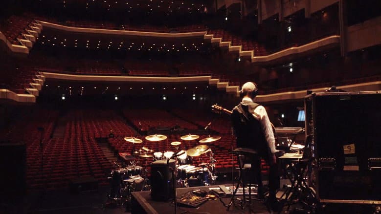 Backdrop from In the Court of the Crimson King: King Crimson at 50
