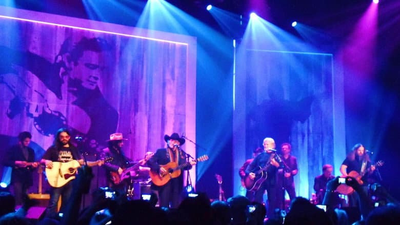 Backdrop from We Walk The Line: A Celebration of the Music of Johnny Cash