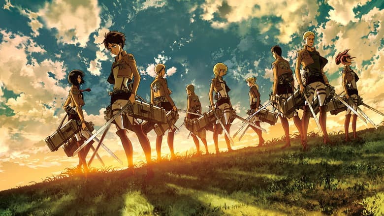 Backdrop from Attack on Titan: Crimson Bow and Arrow