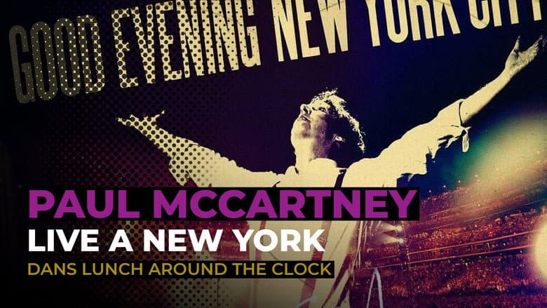 Backdrop from Paul McCartney: Good Evening New York City