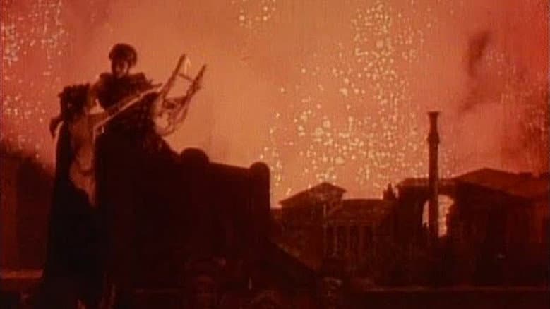 Backdrop from Nero, or The Fall of Rome