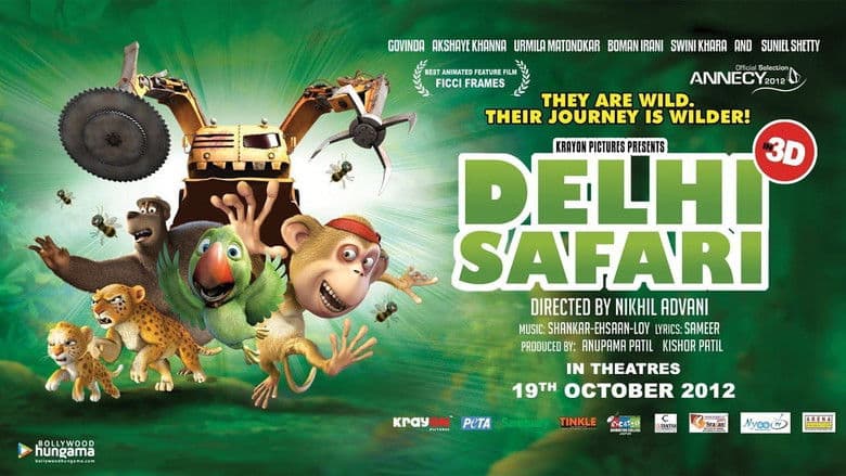 Backdrop from Delhi Safari