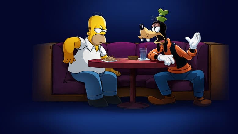 Backdrop from The Simpsons in Plusaversary