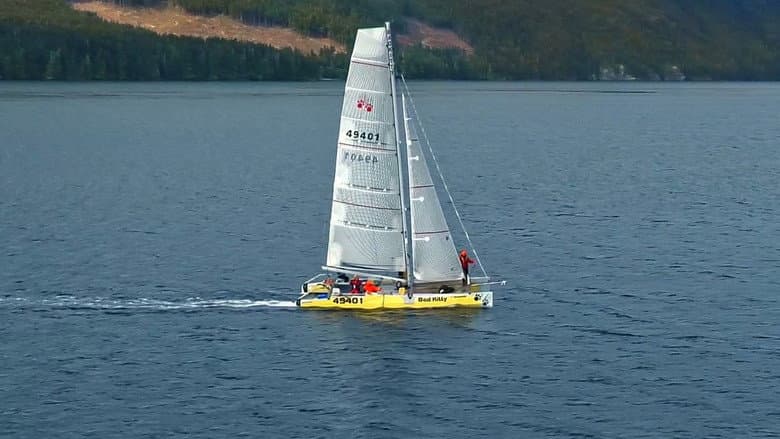 Backdrop from The Race to Alaska