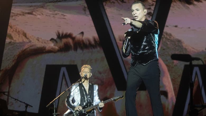 Backdrop from Depeche Mode - Primavera Sound 2023