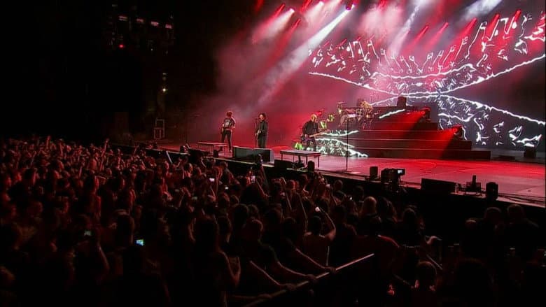 Backdrop from Fall Out Boy: The Boys of Zummer Tour Live in Chicago