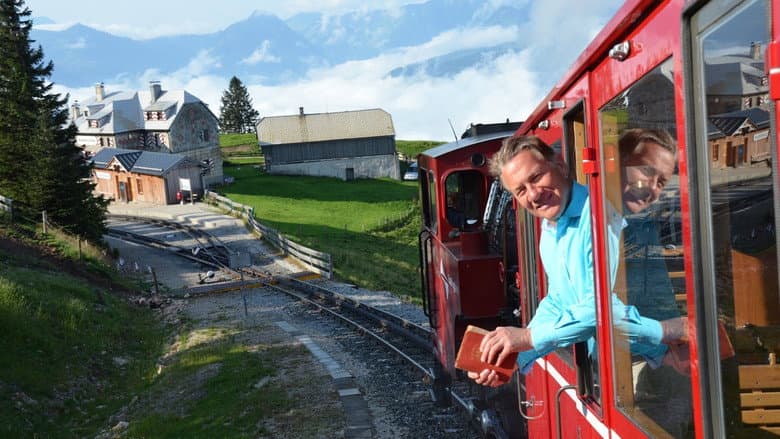 Backdrop from Great Continental Railway Journeys
