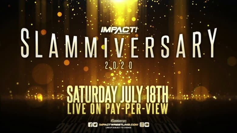 Backdrop from IMPACT Wrestling: Slammiversary 2020