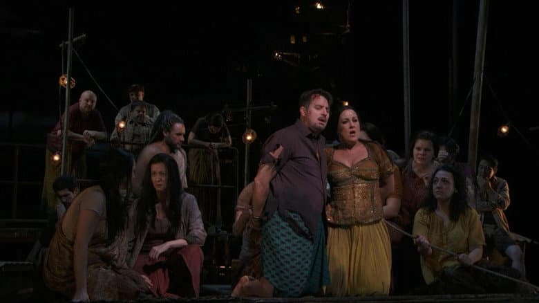 Кадр із фільму «Bizet: The Pearl Fishers»