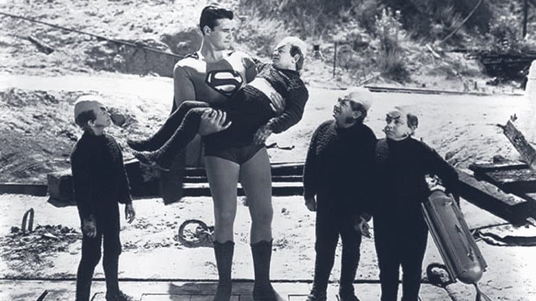 Backdrop from Superman and the Mole Men