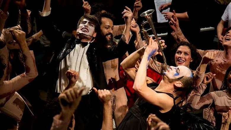 Backdrop from Desire Machine: 60 Years of Teatro Oficina