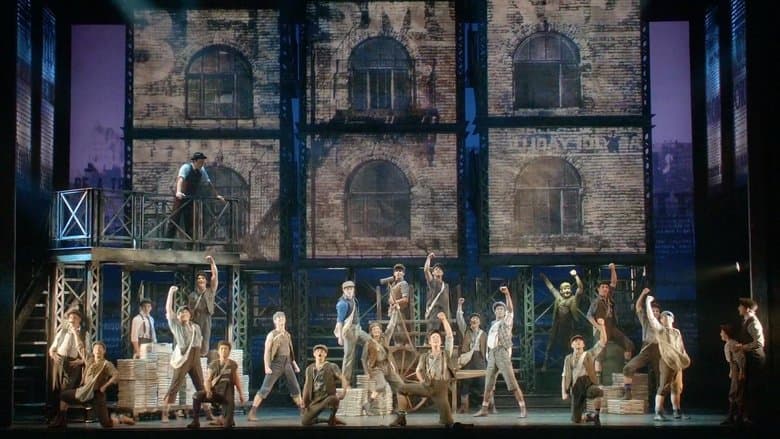 Backdrop from Newsies