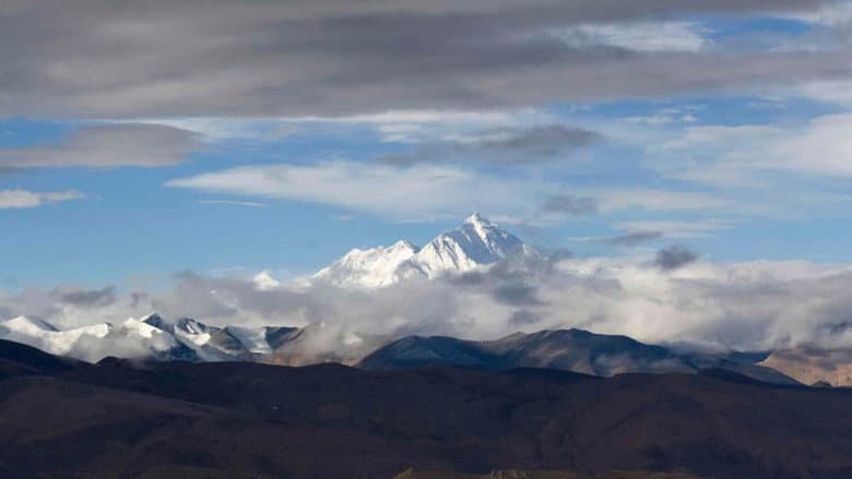 Backdrop from Into Thin Air: Death on Everest