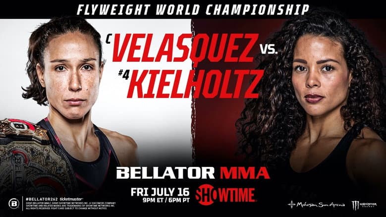 Backdrop from Bellator 262: Velasquez vs. Kielholtz