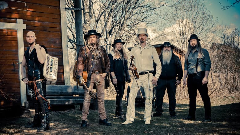 Backdrop from Korpiklaani ‎– Live At Masters Of Rock