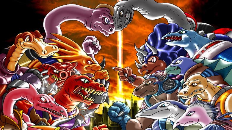 Backdrop from Dinosaucers