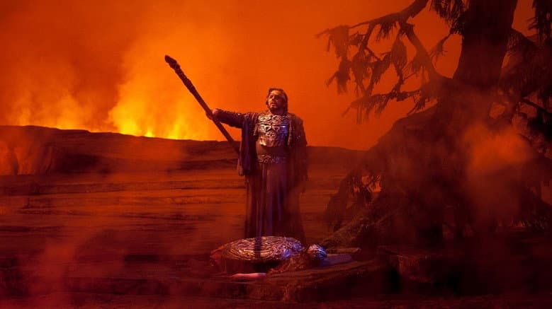Backdrop from Die Walküre