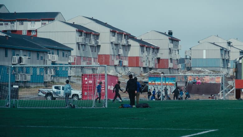 Backdrop from We are Greenland: Football Is Freedom