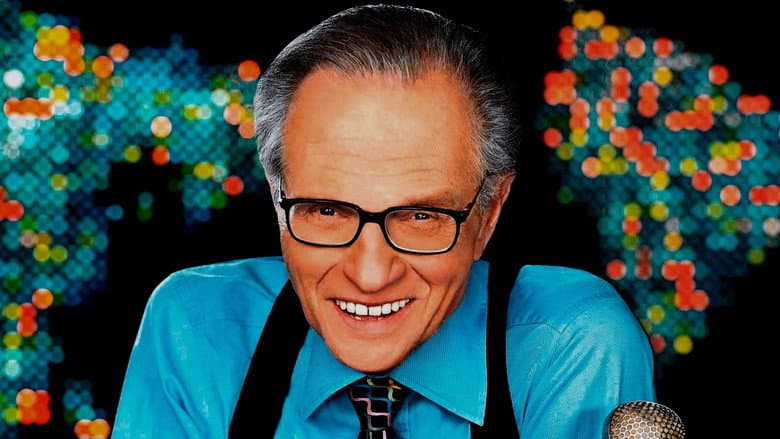 Backdrop from Larry King Live