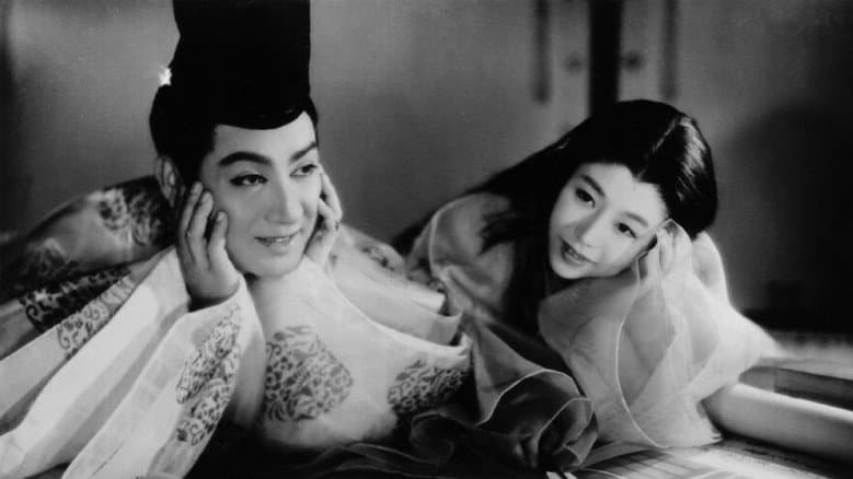 Backdrop from The Tale of Genji