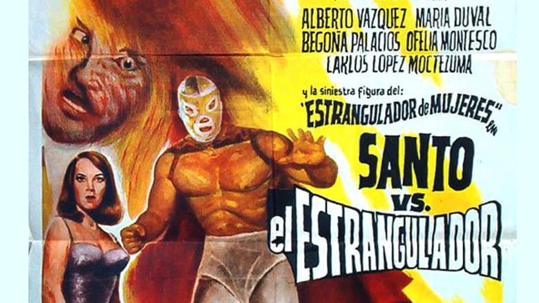 Backdrop from Santo vs. the Strangler