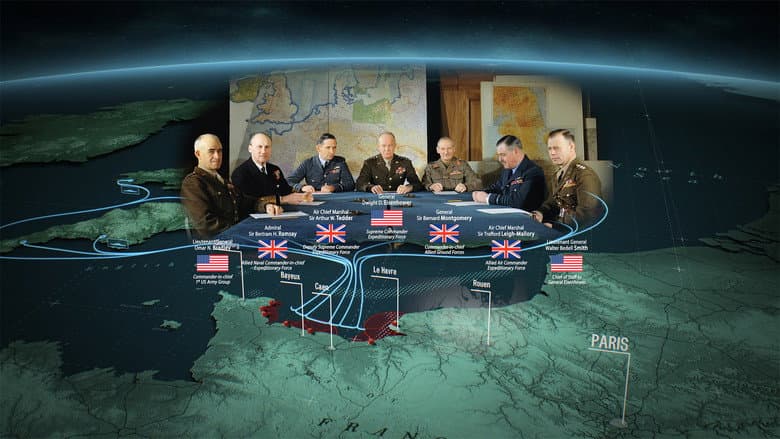 Backdrop from D-Day: Normandy 1944