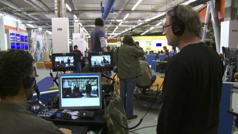 Backdrop from How Did They Ever Make a Movie of Facebook?