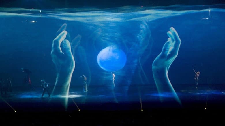 Backdrop from Cirque du Soleil: Delirium