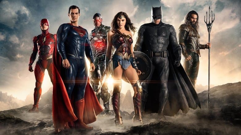 Backdrop from Justice League