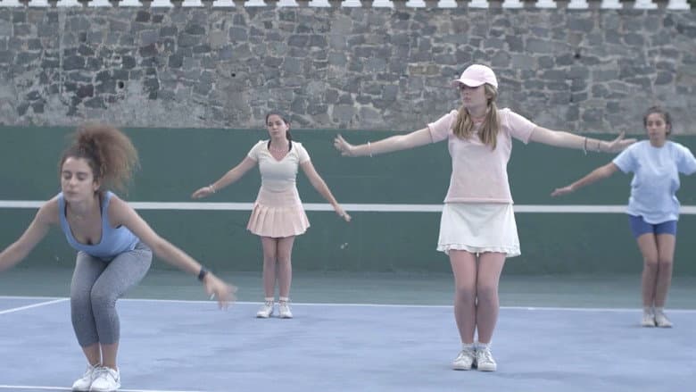 Backdrop from Tennis