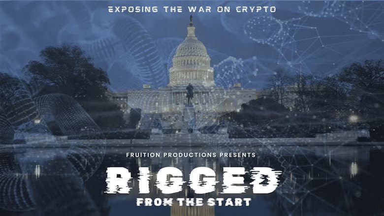 Backdrop from Rigged from the Start, Exposing the SEC's war on crypto