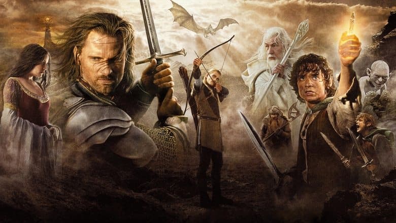 Backdrop from The Lord of the Rings: The Return of the King