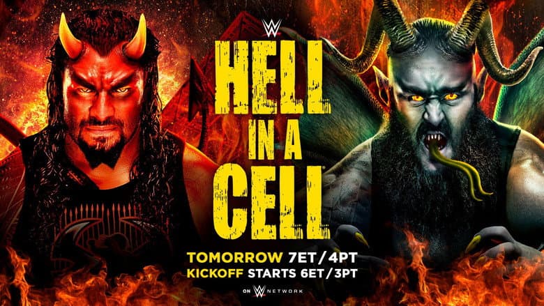 Backdrop from WWE Hell in a Cell 2018