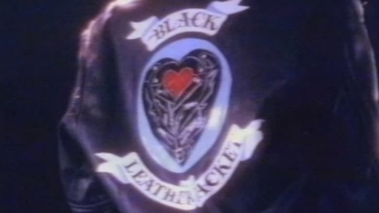 Backdrop from Black Leather Jacket